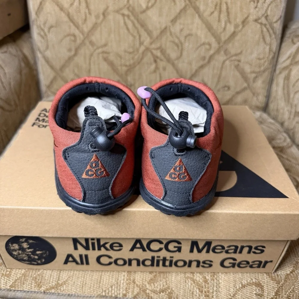 Nike ACG MOC Ruggeg Orange / Black DZ3407 800 Men's Size 6 Women's 7.5 Clean!
